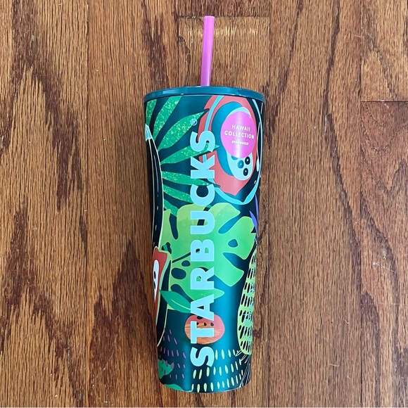 NWT Starbucks Hawaii Collection Limited Edition 24 Oz Tumbler - Picture 2 of 7